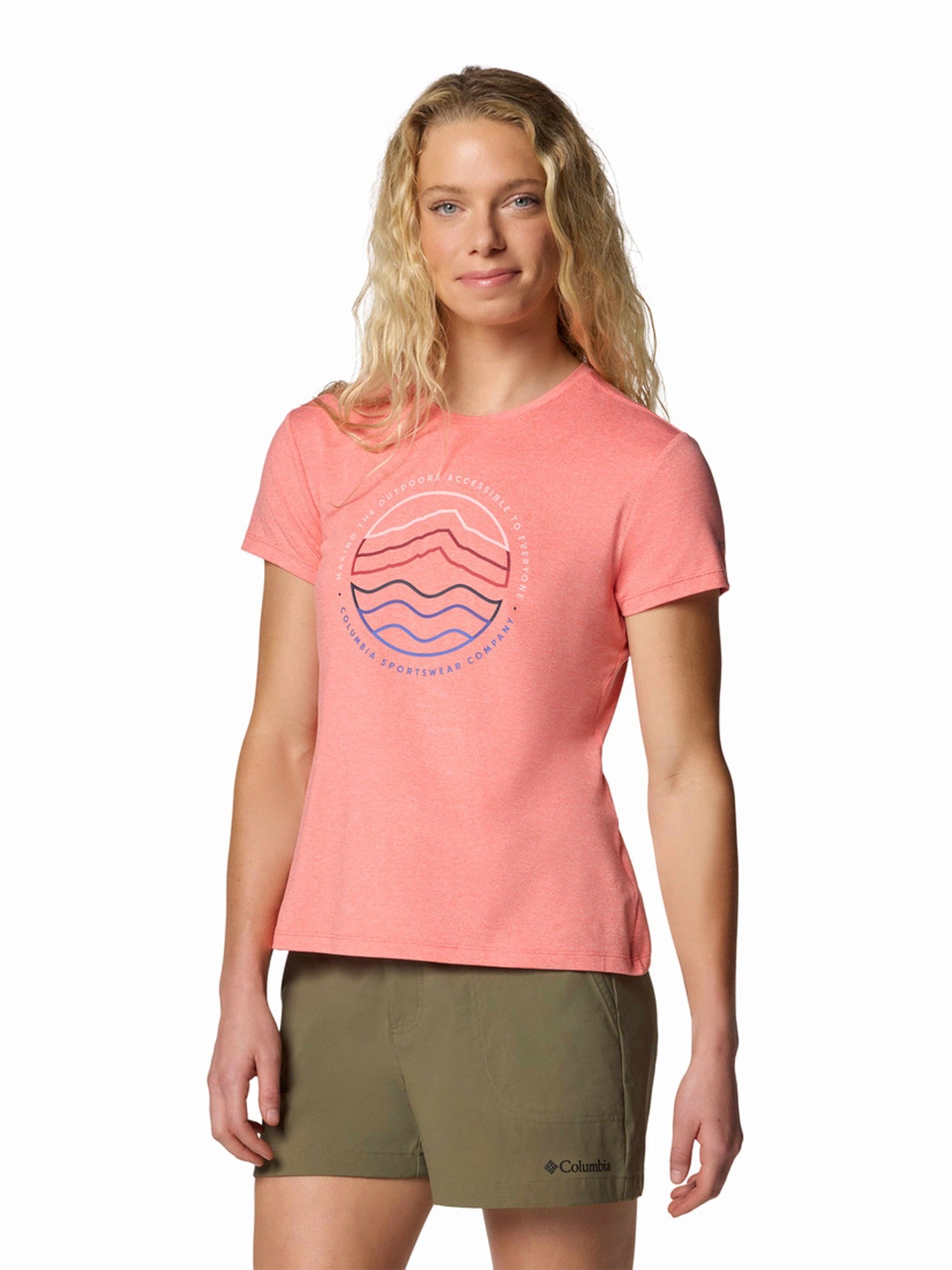 COLUMBIA Тениска Sloan Ridge Graphic SS Tee