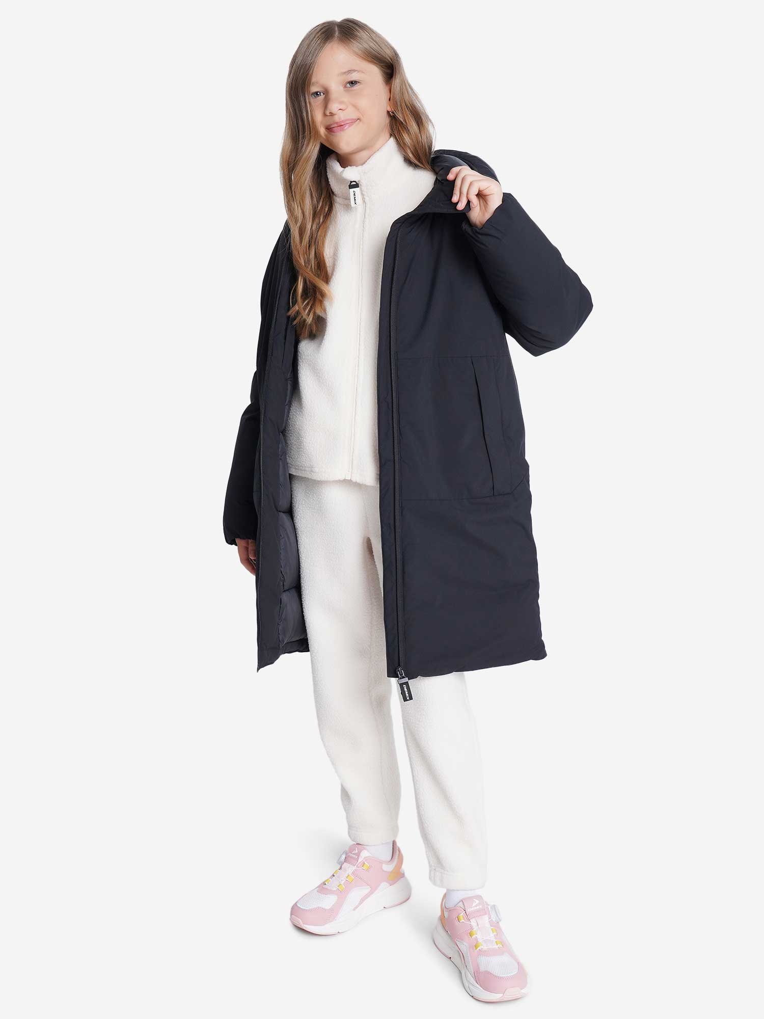 DEMIX Яке Sport Style Girl's Faux Down Jacket