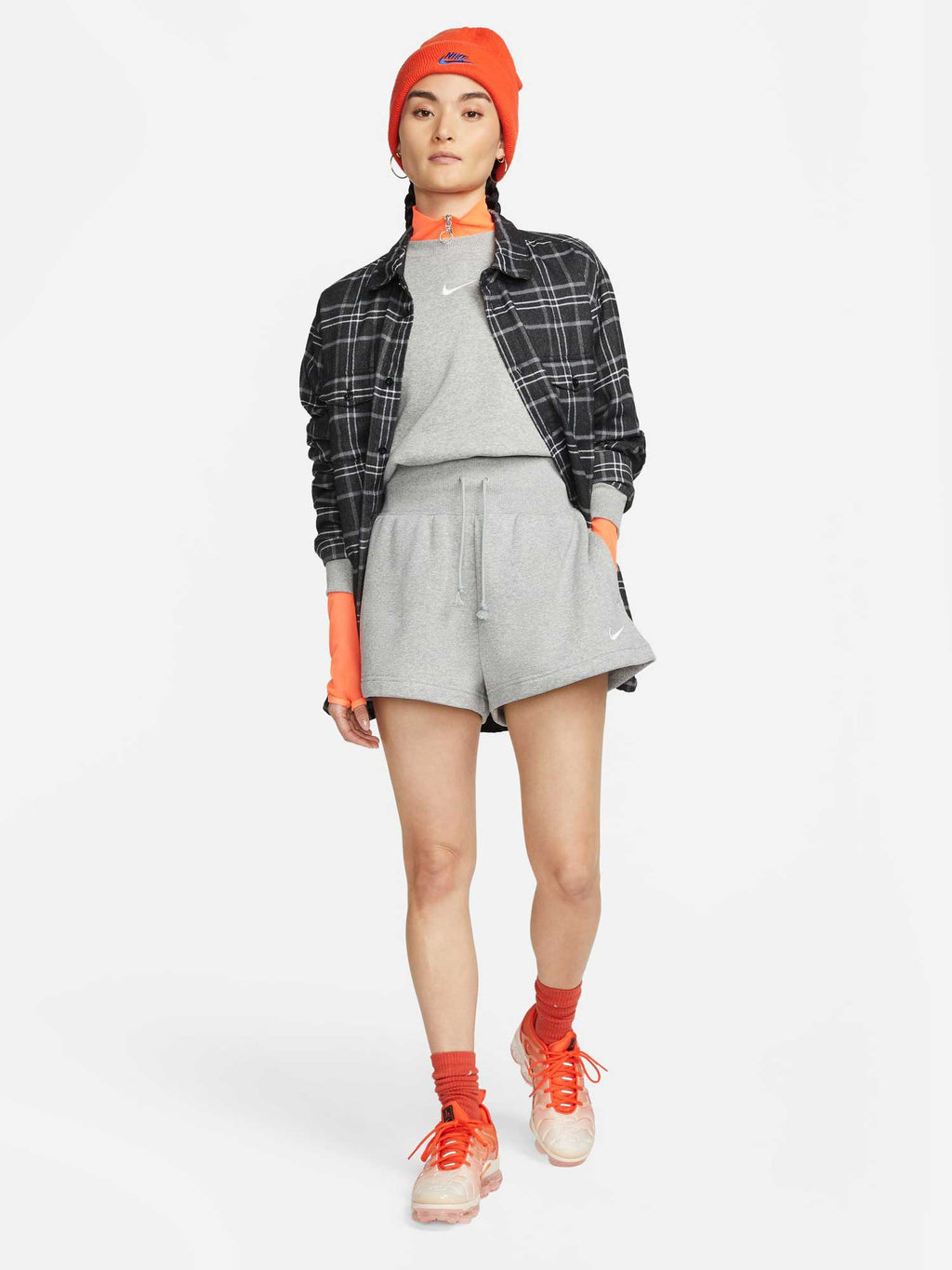NIKE Къси панталони W NSW PHNX FLC HR SHORT