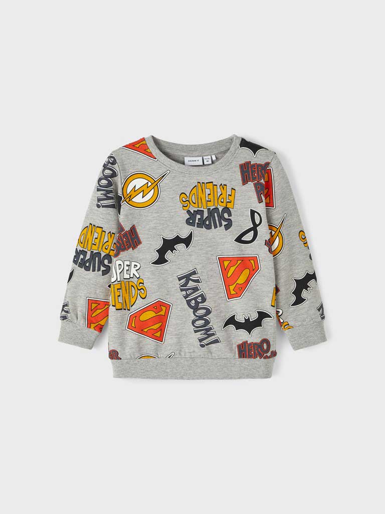 NAME IT Блуза NMMSOLO SUPERFRIENDS SWEAT BRU WAB