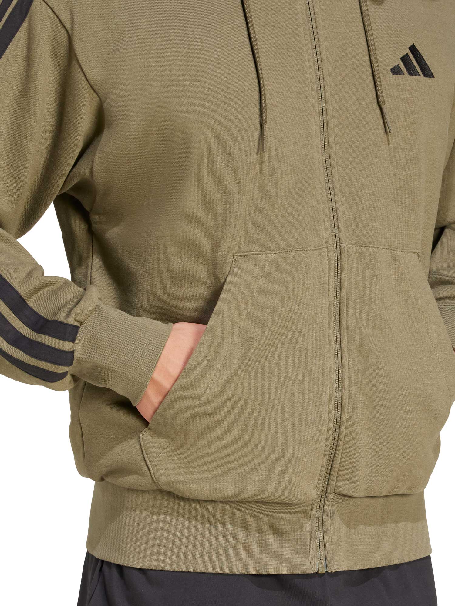 ADIDAS SPORTSWEAR Суитшърт Essentials 3-Stripes French Terry