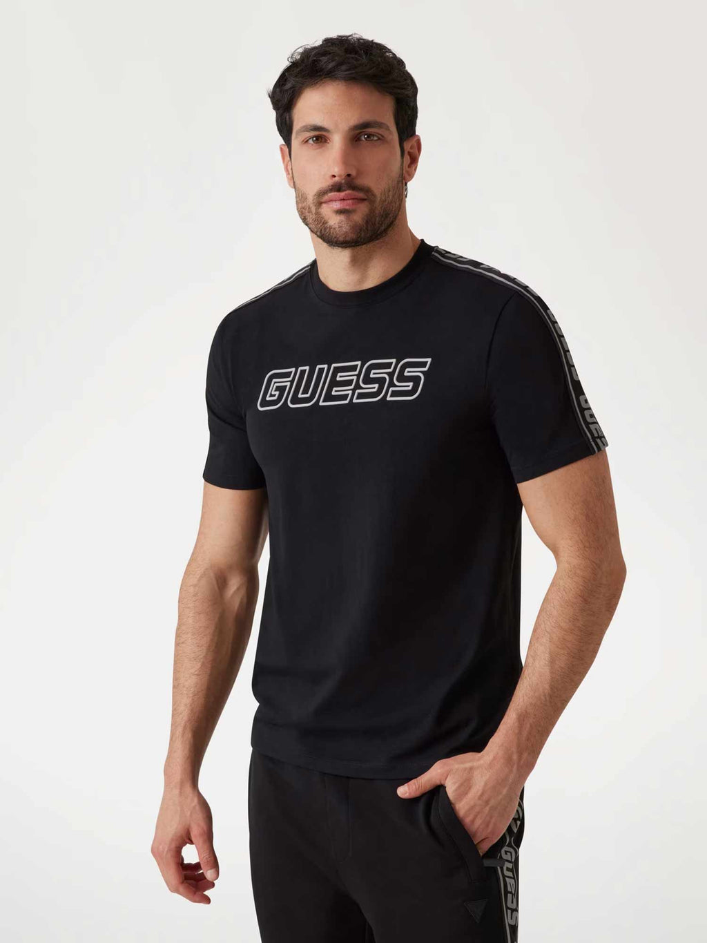 GUESS Тениска ARLO CN T-SHIRT