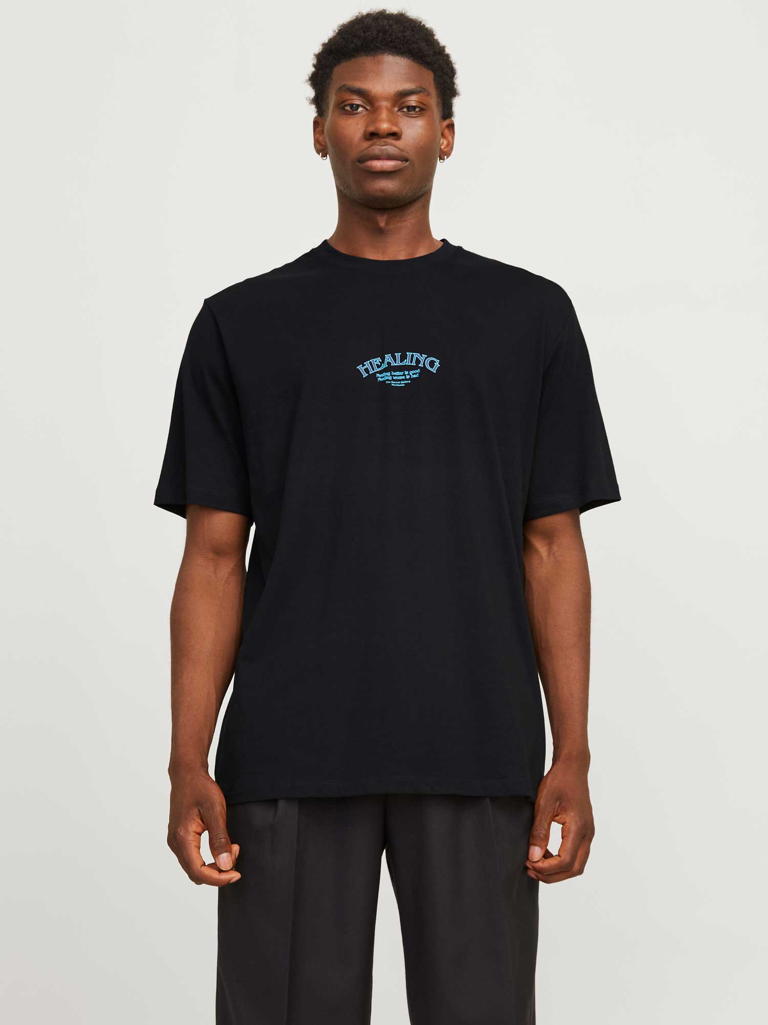 JACK & JONES Тениска JORORACLE TEE SS CREW NECK TG