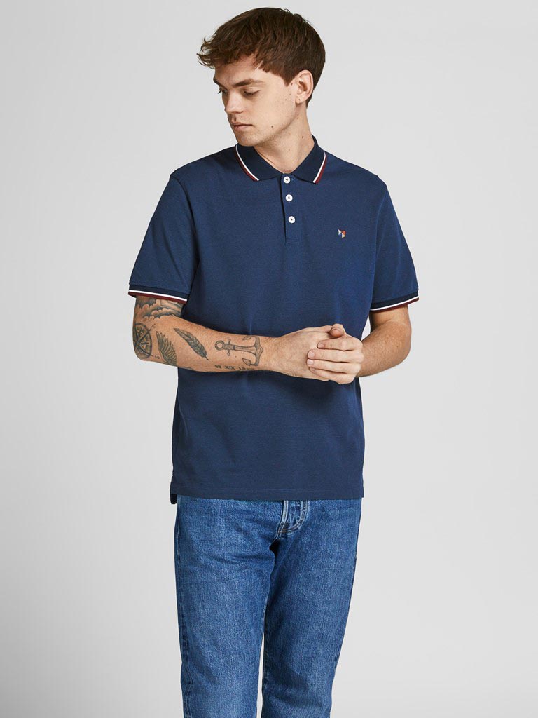 JACK & JONES Тениска JPRBLUWIN POLO SS NOOS