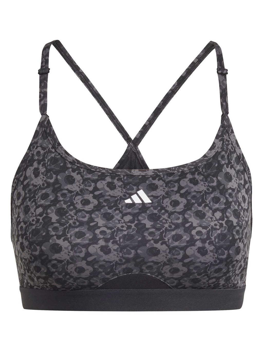 ADIDAS PERFORMANCE Спортен сутиен Aeroreact Training Floral Print