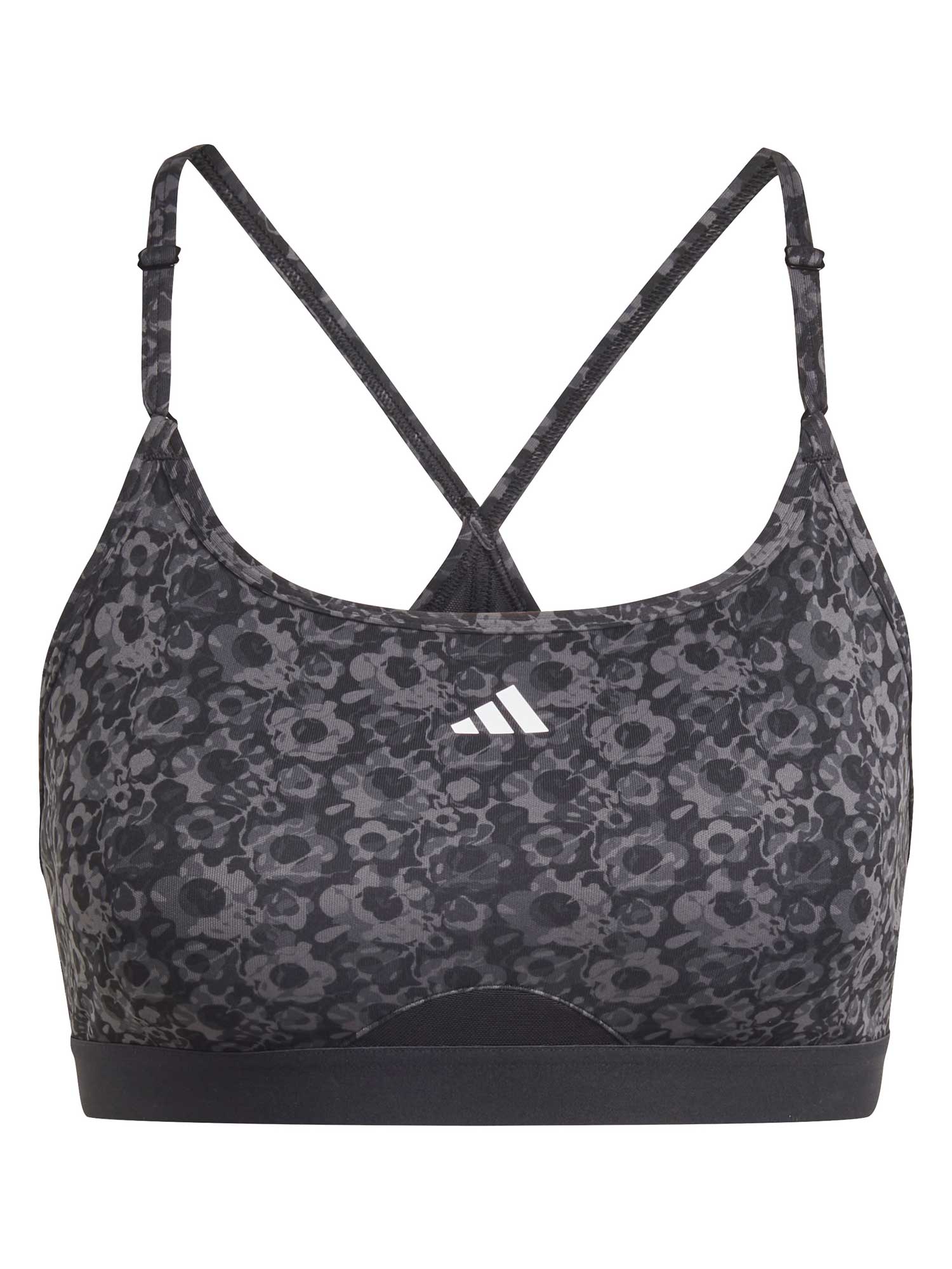 ADIDAS PERFORMANCE Спортен сутиен Aeroreact Training Floral Print