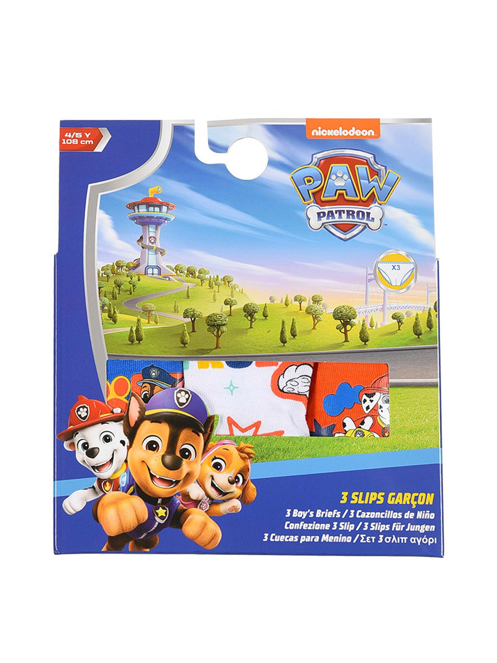 KIDS MOVIE HEROES Бельо - комплект 3 части PAWPATROL