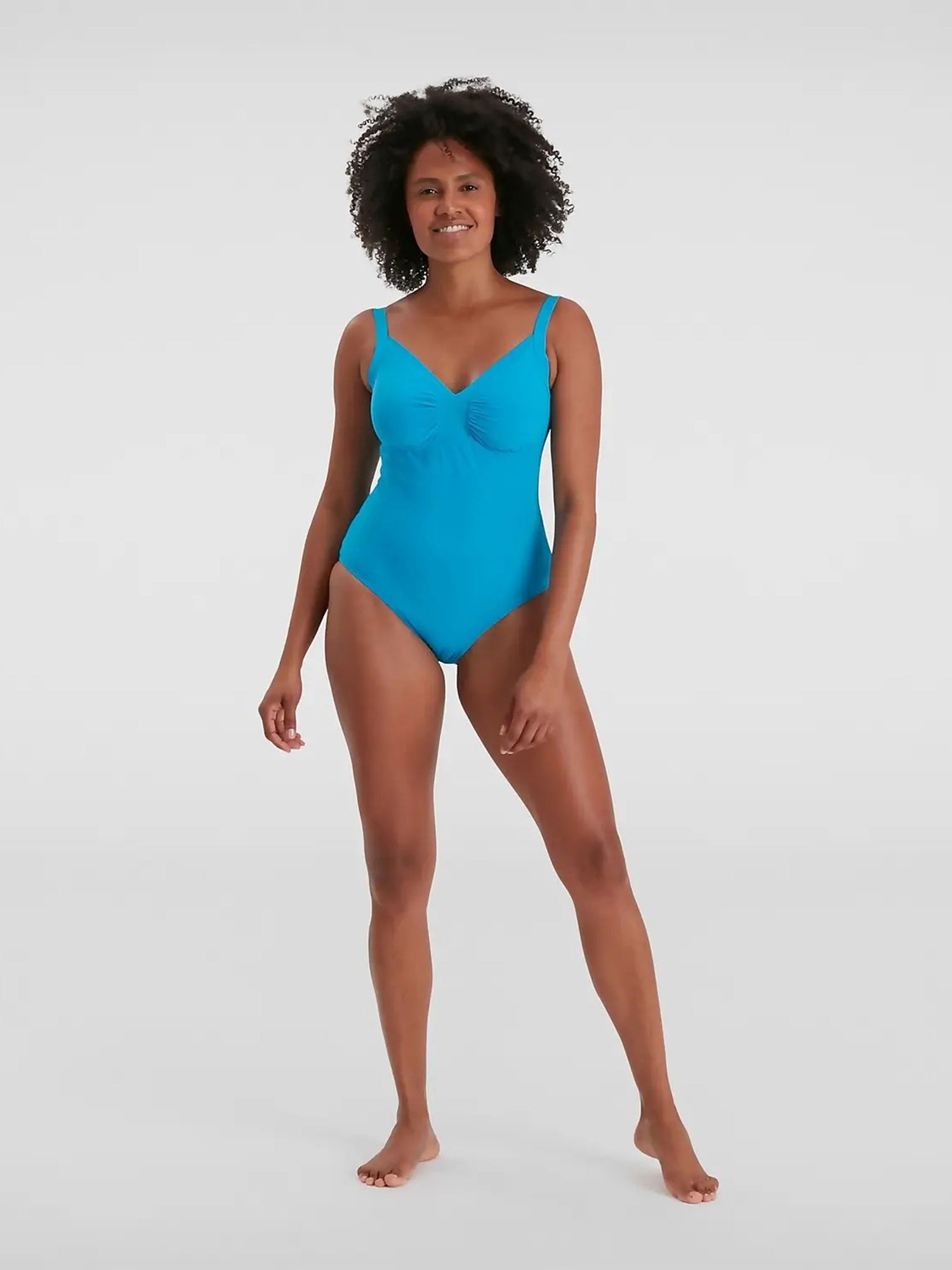 SPEEDO Цял бански SHAPING WATERGEM 1PC AF