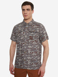 CORDILLERO Риза Travel Male SS Shirt AOP linen
