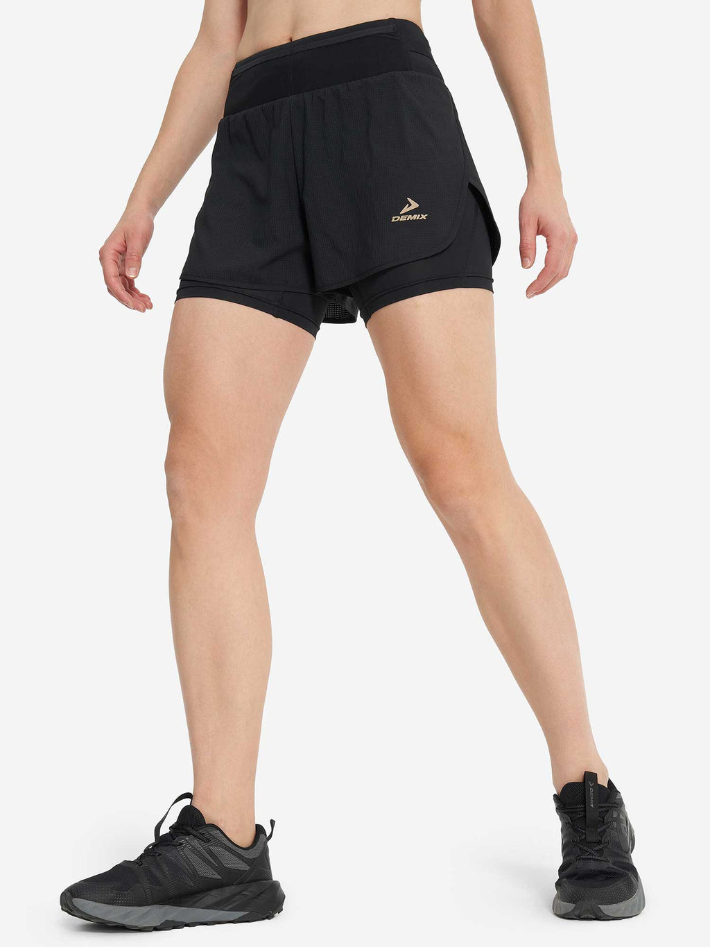DEMIX Къси панталони W D Running Trail Lined Shorts