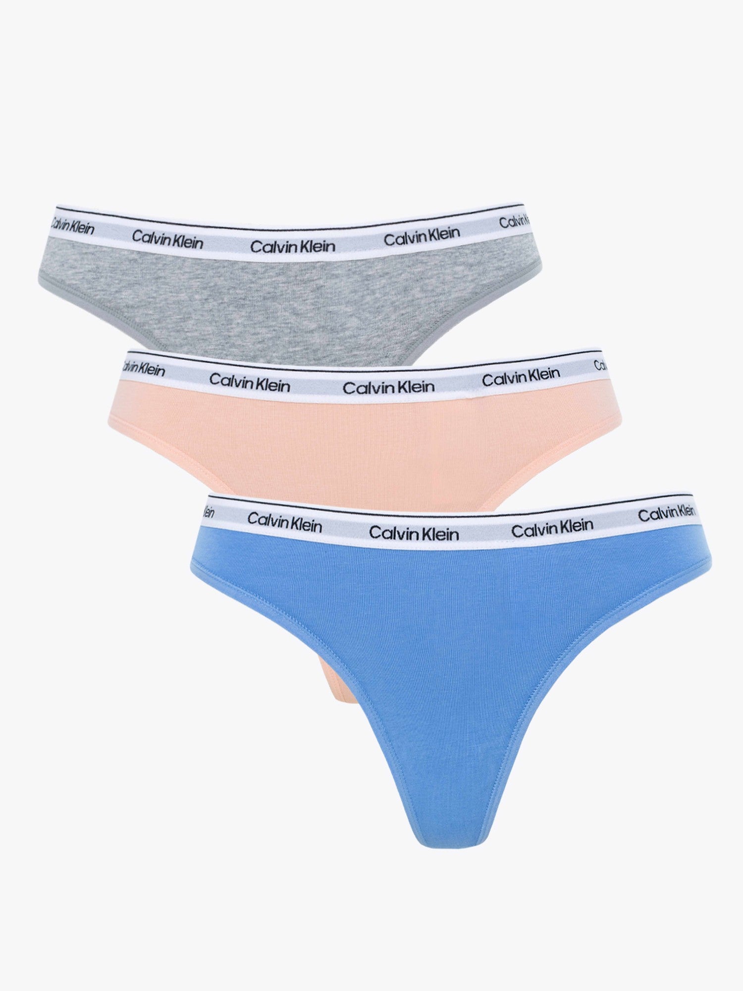 Calvin Klein Underwear Бельо THONG 3PK