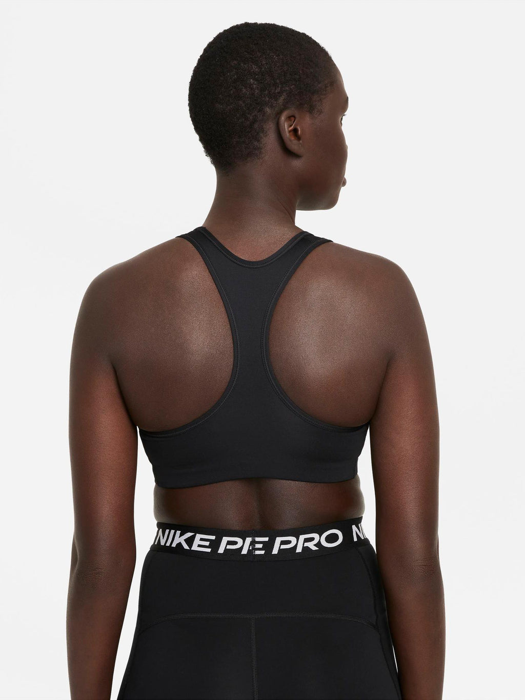 NIKE Спортен сутиен W DF SWSH CB FUTURA GX BRA