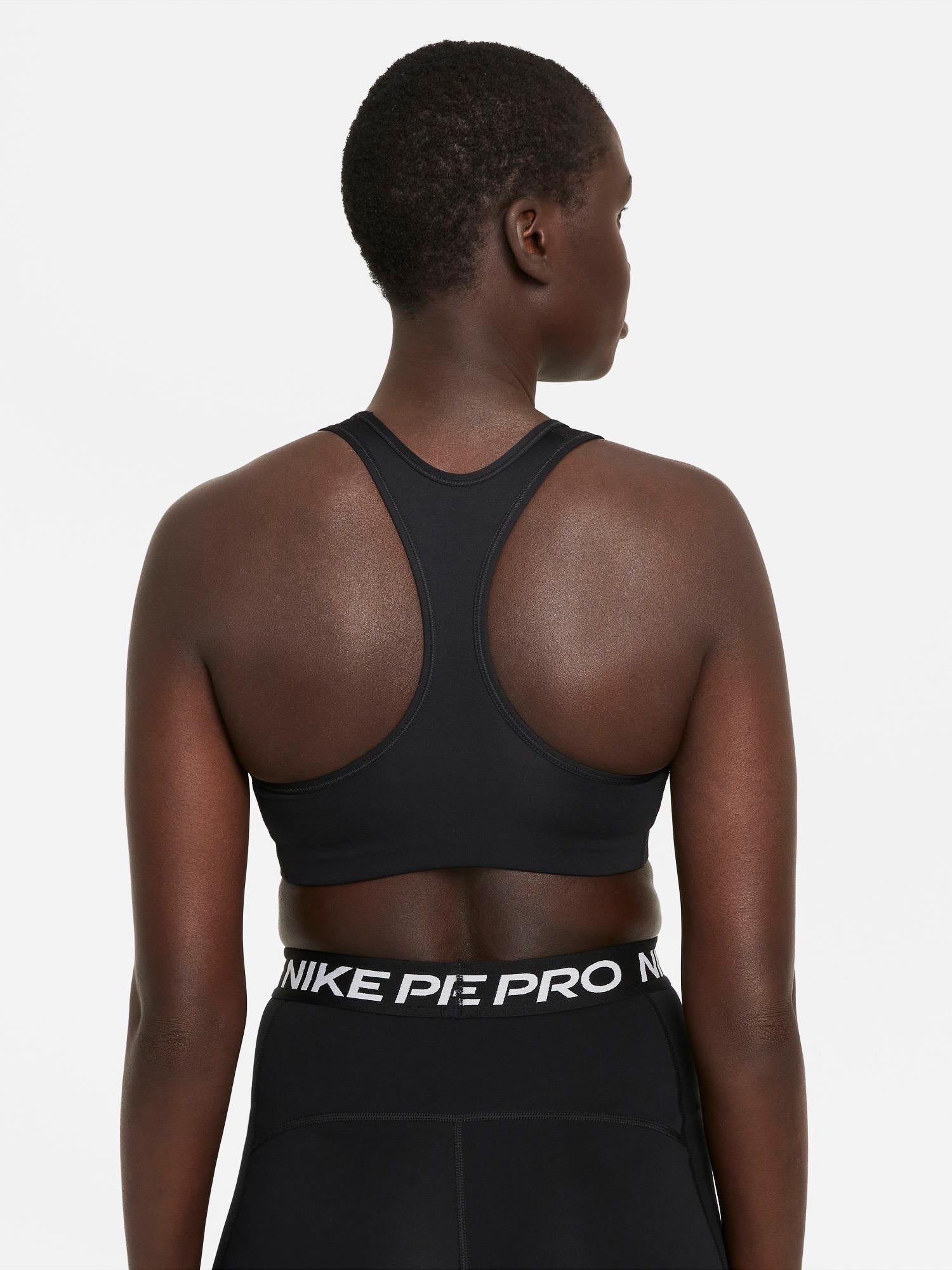 NIKE Спортен сутиен W DF SWSH CB FUTURA GX BRA