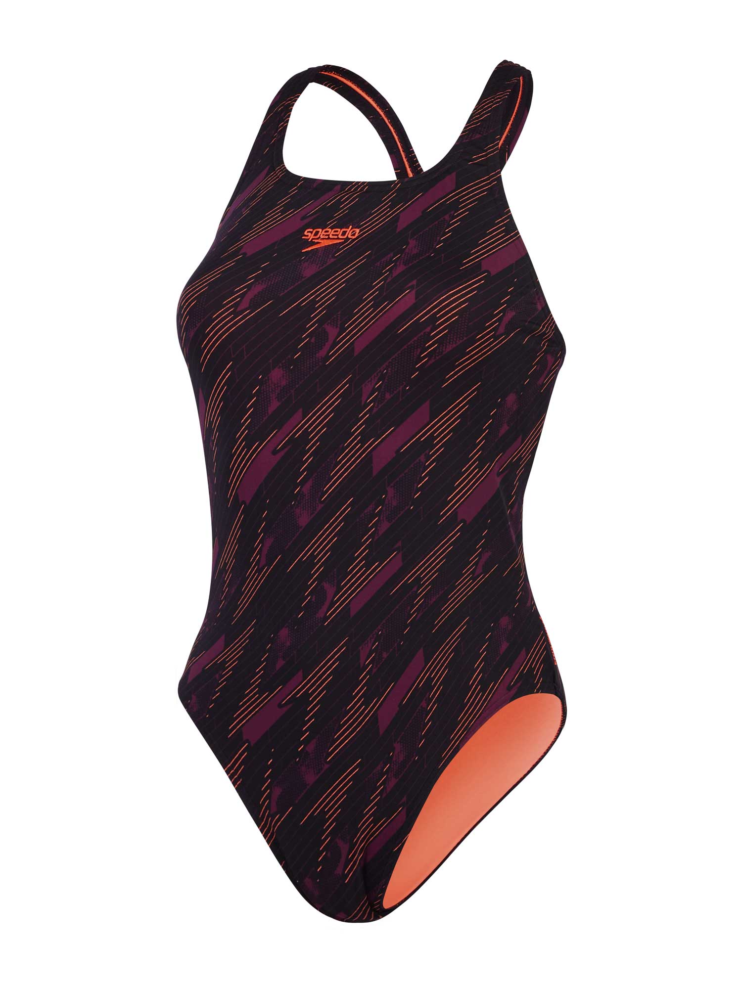 SPEEDO Цял бански WOMENS HYPERBOOM ALLOVER MEDALIST