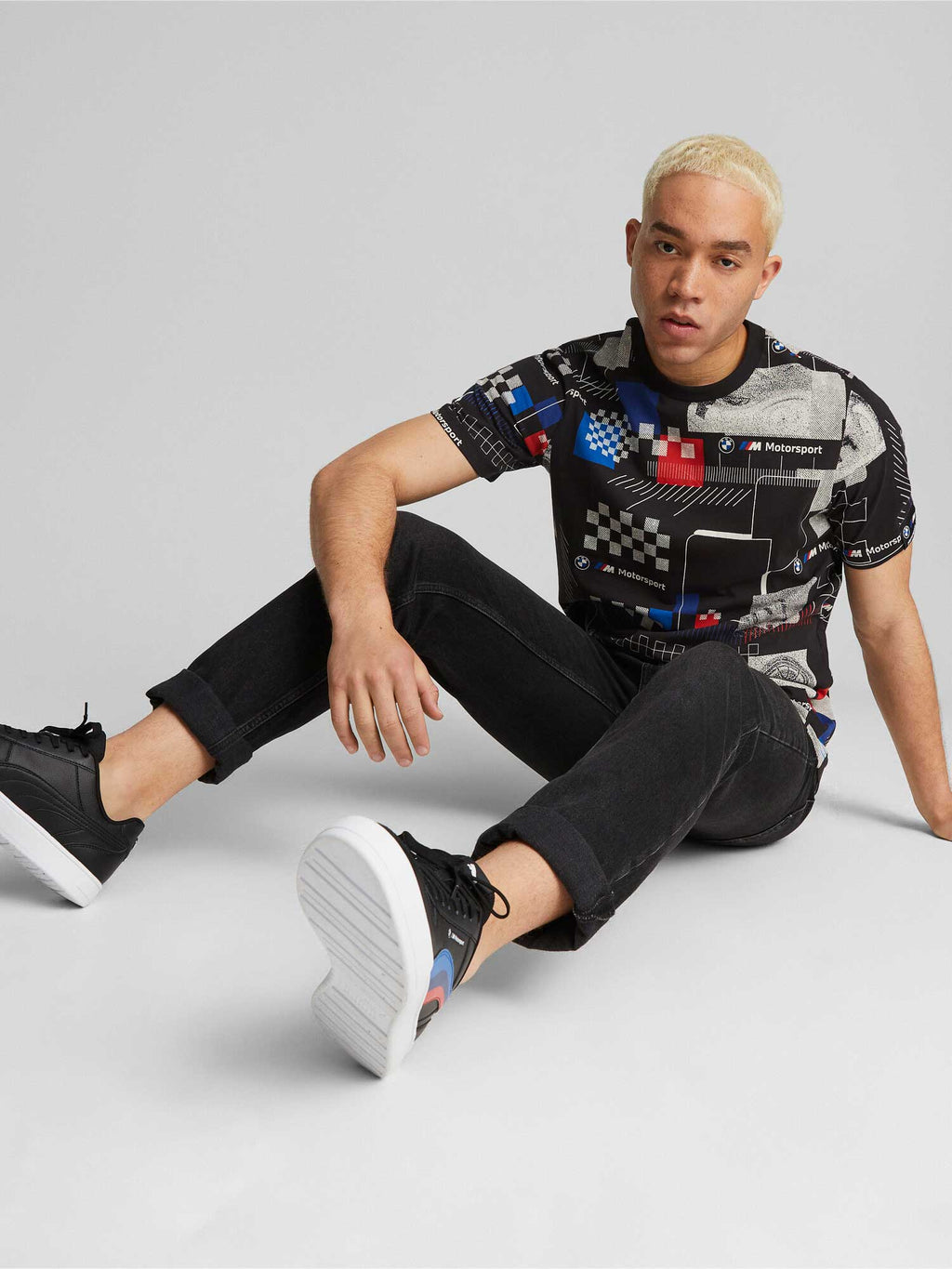 PUMA Тениска BMW MMS AOP
