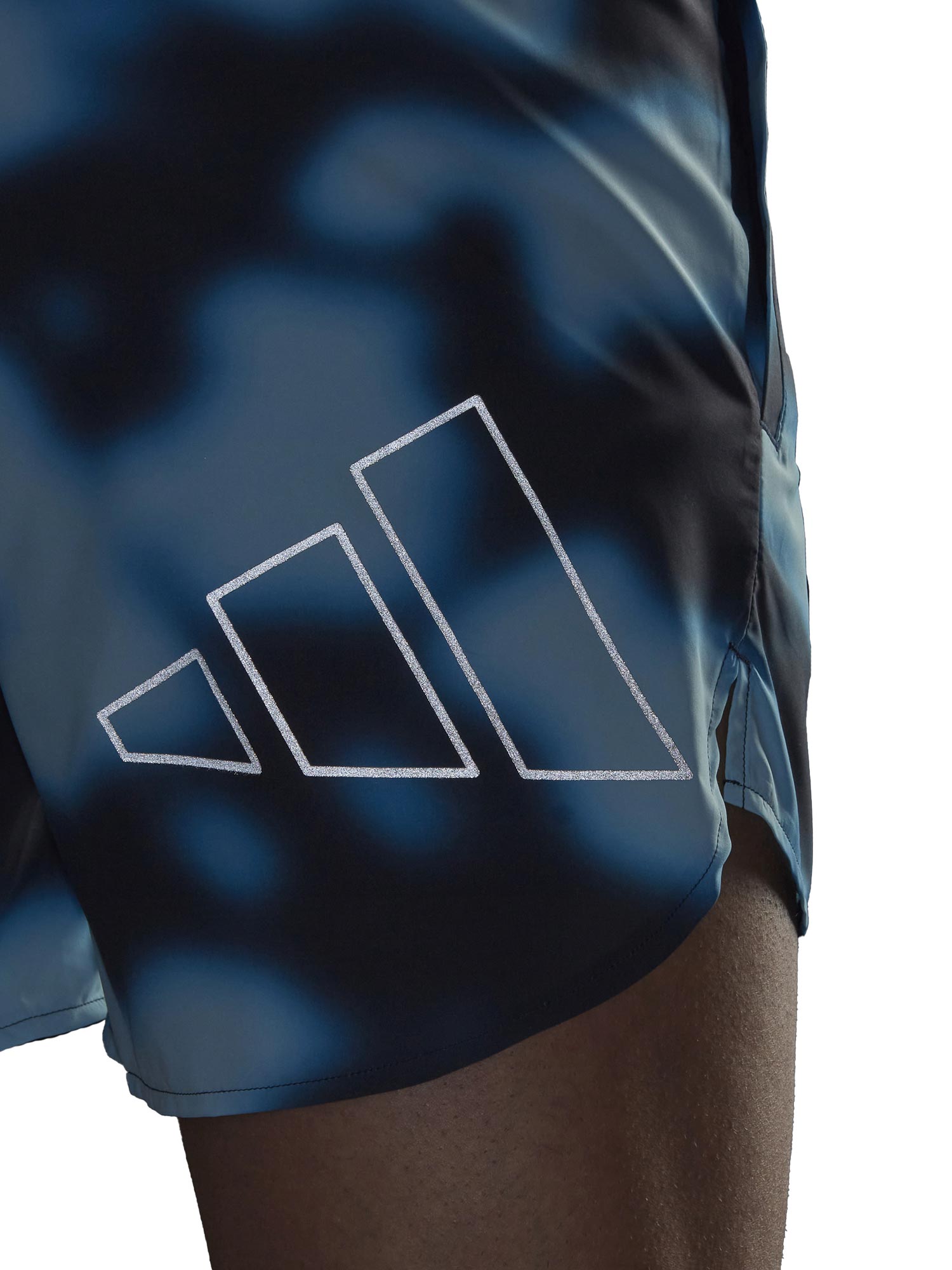 ADIDAS PERFORMANCE Къси панталони Run Icons Logo Graphic AOP