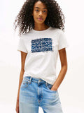 TOMMY JEANS Тениска TJW REG FLORAL FLAG TEE