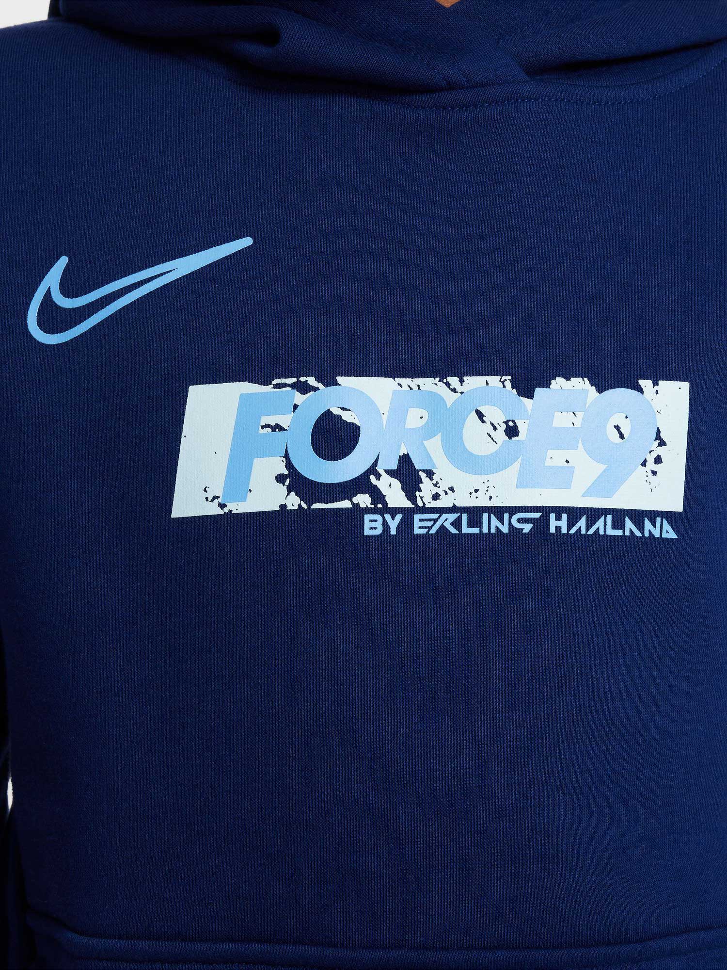 NIKE Суитшърт Erling Haaland K NK CLUB FLC HDY -PD
