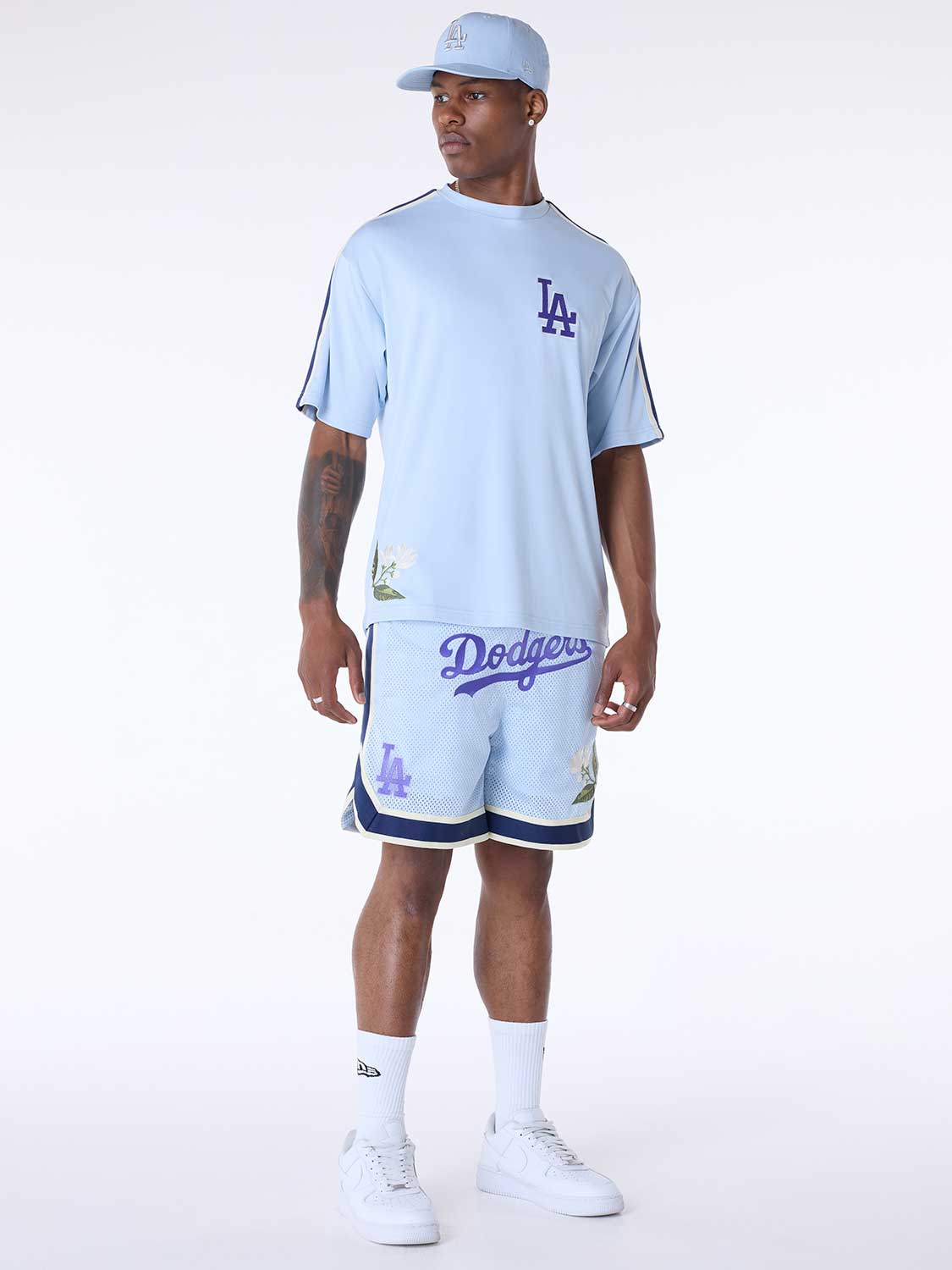 NEW ERA Къси панталони MLB FLORAL MESH SHORT LOSDOD