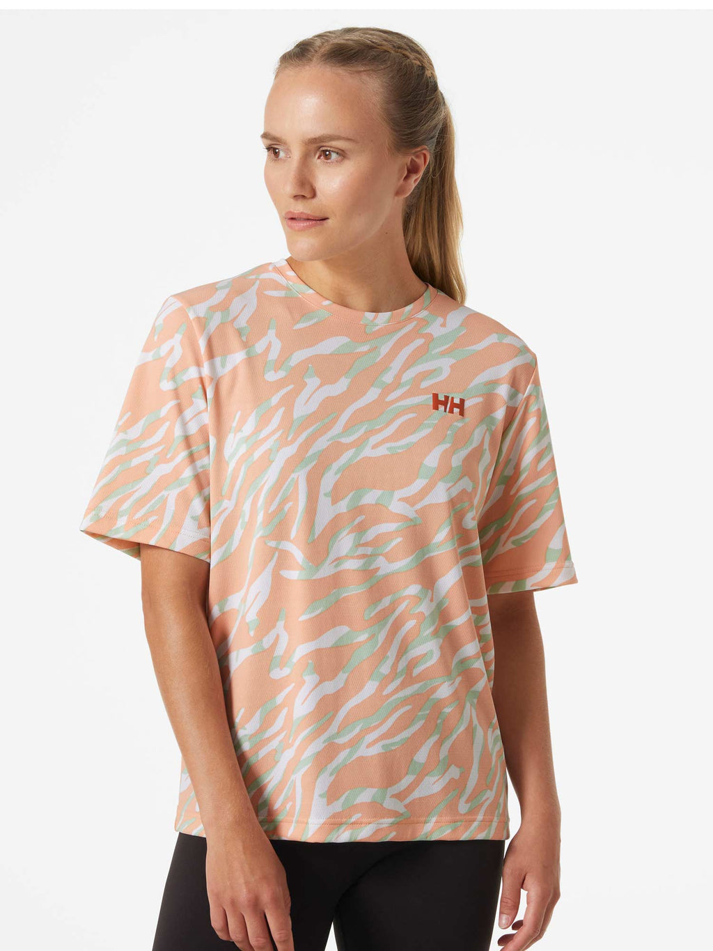 HELLY HANSEN Тениска W HH LIFA ACTIVE SOLEN RX GR