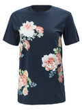 JACK WOLFSKIN Тениска FLOWER PRINT T W