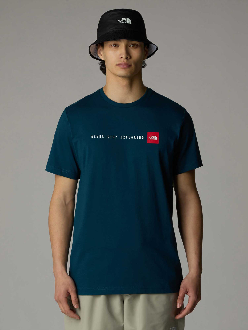 THE NORTH FACE Тениска M SS NEVER STOP EXPLORING TEE