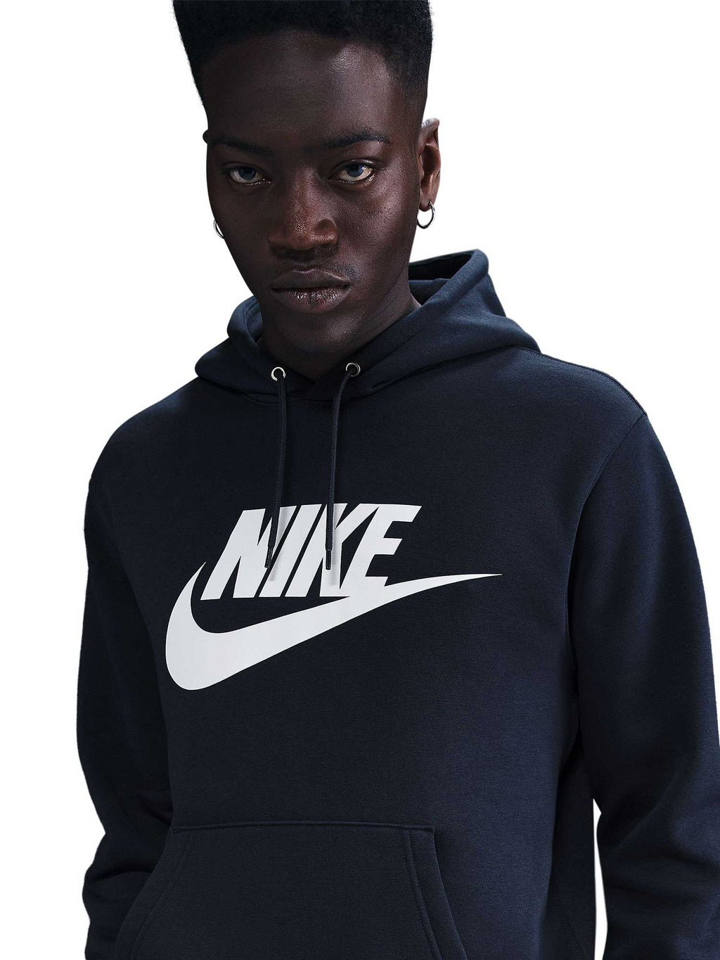NIKE Суитшърт M NK CLUB BB PO GFX HOODIE