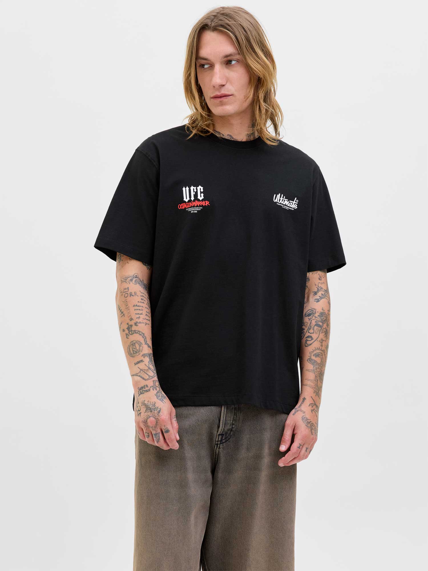 JACK & JONES Тениска JCOUFC ULTIMATE TEE SS C.N STYD
