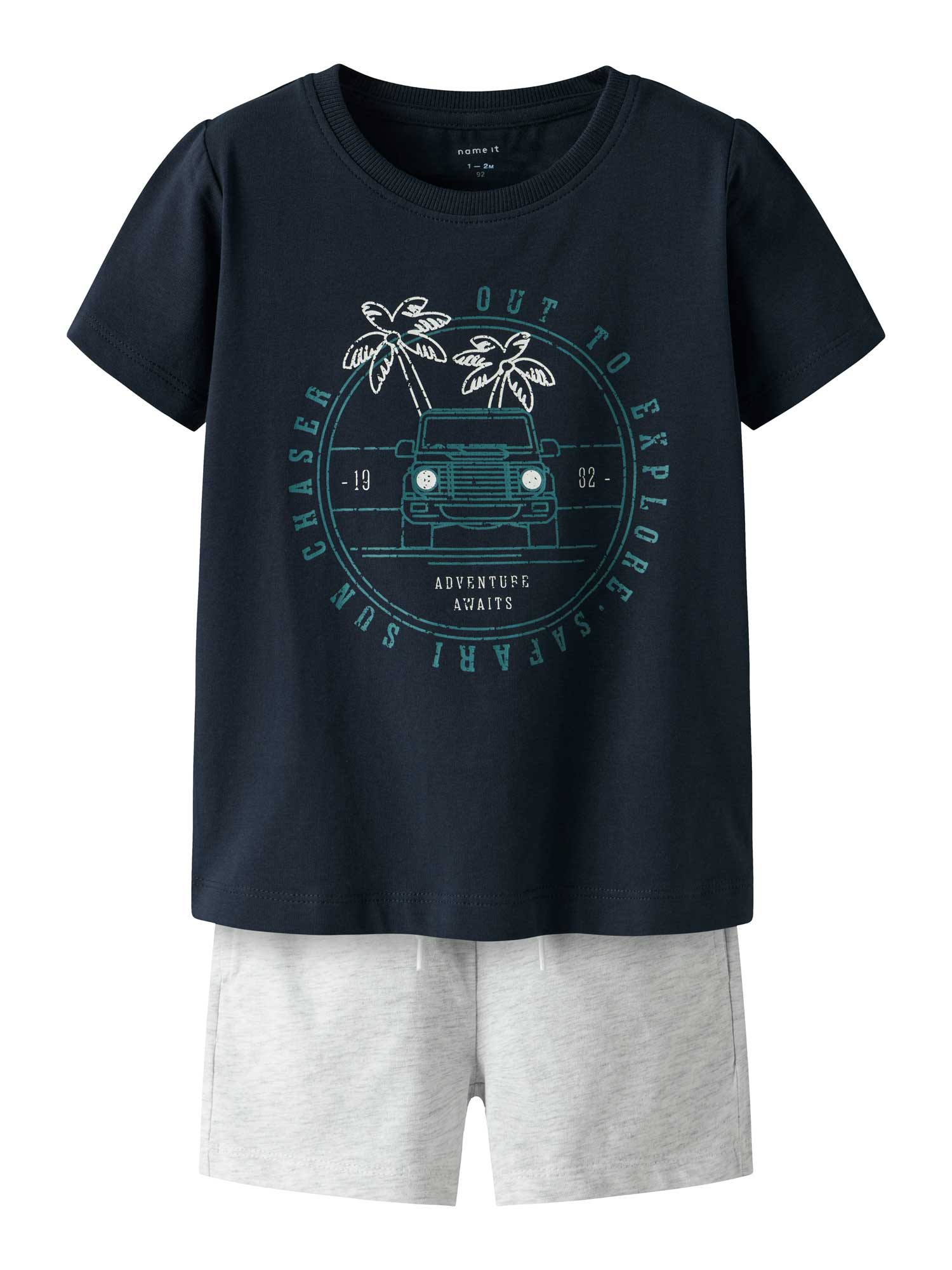 NAME IT Спортен екип NMMJASPEN SS SHORTS SET PB