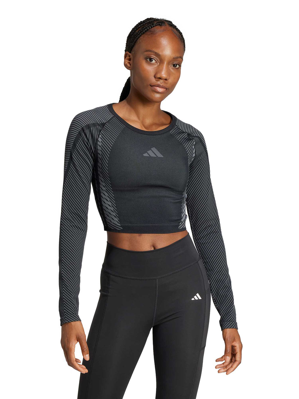 ADIDAS PERFORMANCE Блуза Seamless Knitted Long Sleeve
