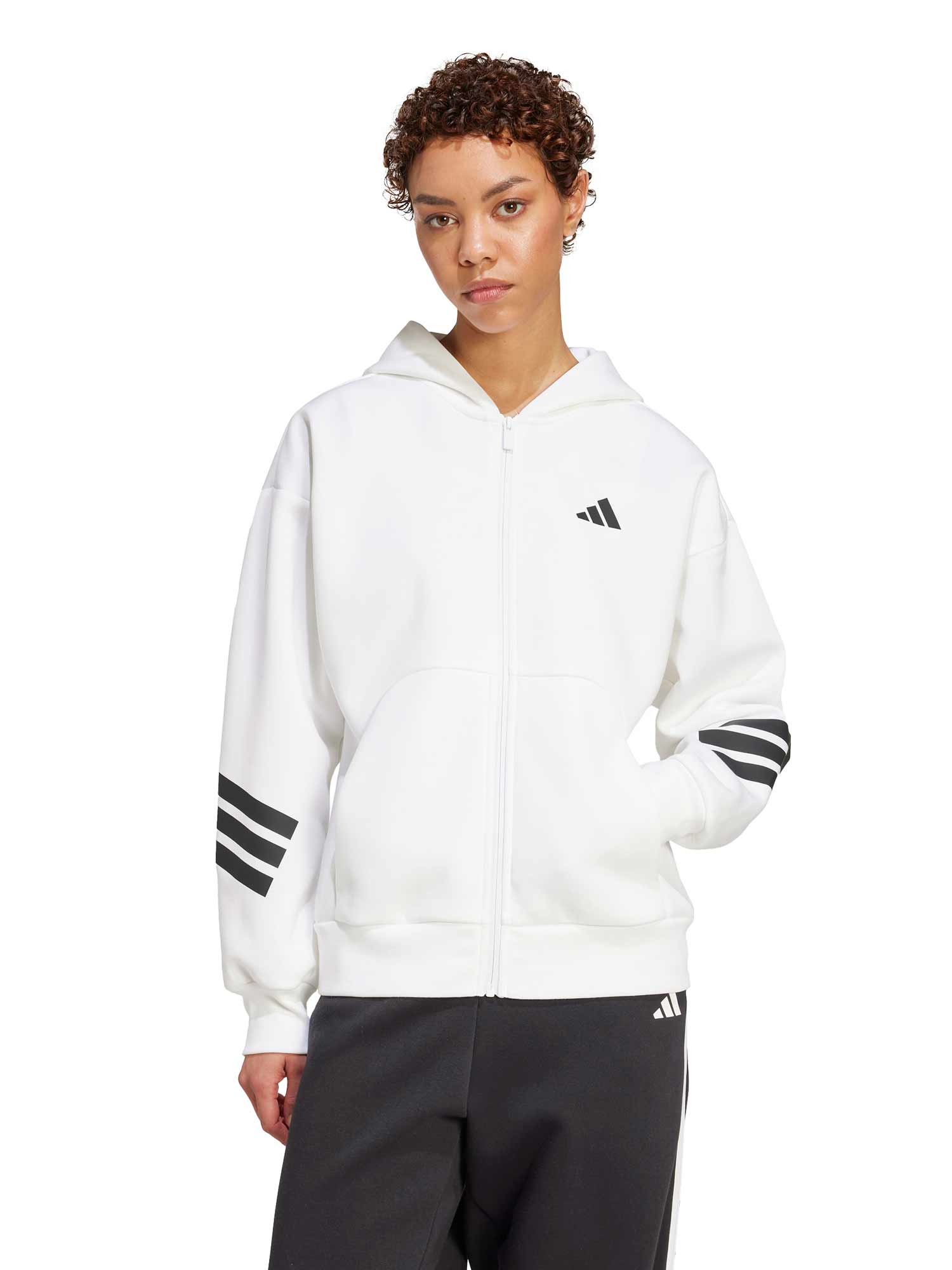 ADIDAS SPORTSWEAR Суитшърт Future Icons 3-Stripes Full-Zip Hoodie