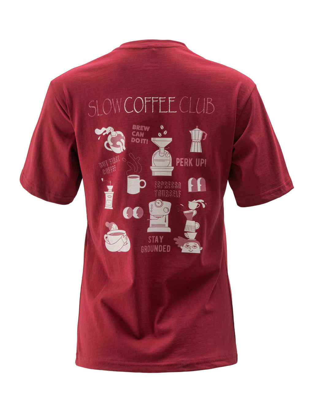 BRILLE Тениска SLOW COFFEE