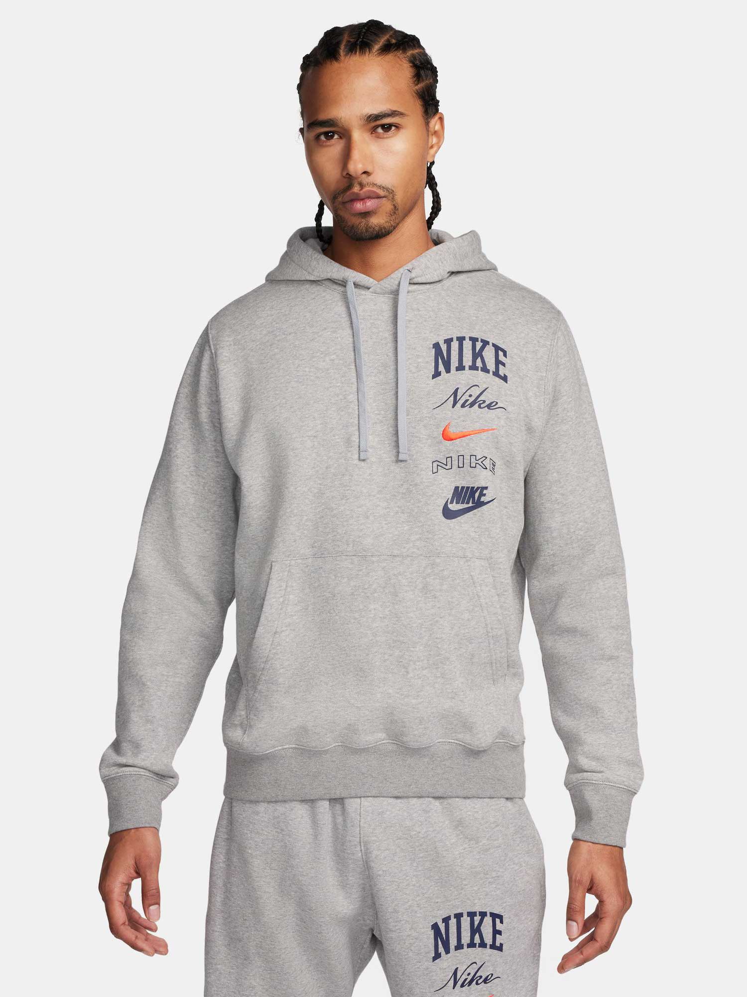 NIKE Суитшърт M NK CLUB BB PO HDY STACK GX