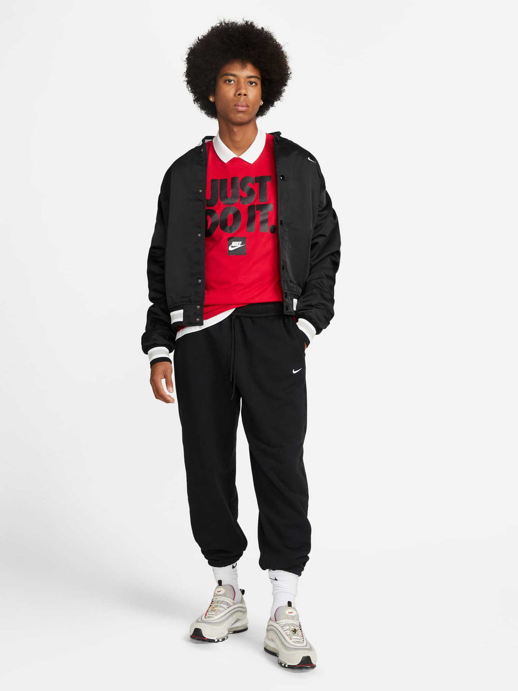 NIKE Тениска M NSW TEE FRAN JDI VERBIAGE