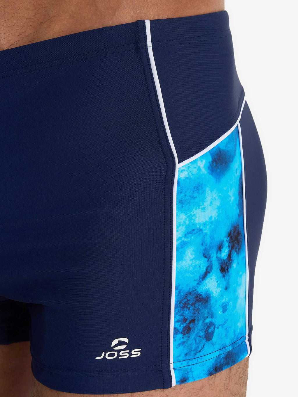 JOSS Бански Men's 27cm Training AOP Swimming Boxers