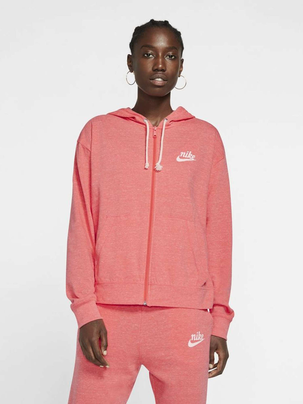 NIKE Суитшърт W GYM VNTG JSY