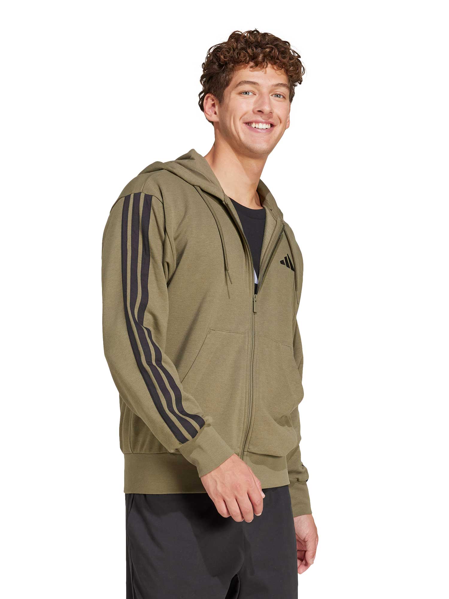 ADIDAS SPORTSWEAR Суитшърт Essentials 3-Stripes French Terry