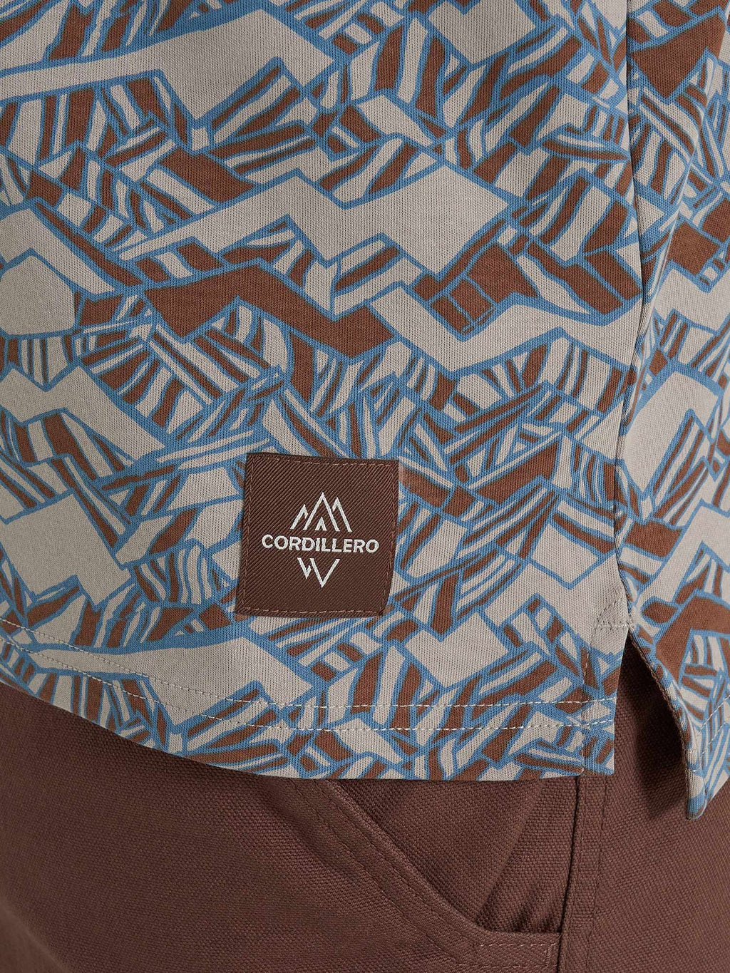 CORDILLERO Тениска Travel Mens SS AOP T-shirt