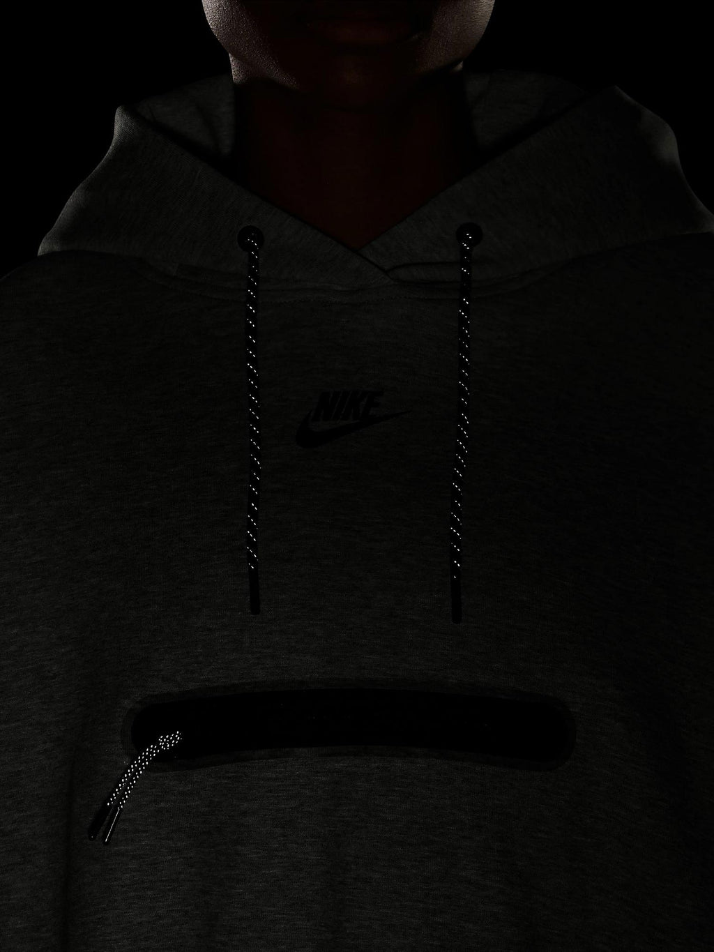 NIKE Суитшърт W TCH FLC ESSNL OOS PO HDY