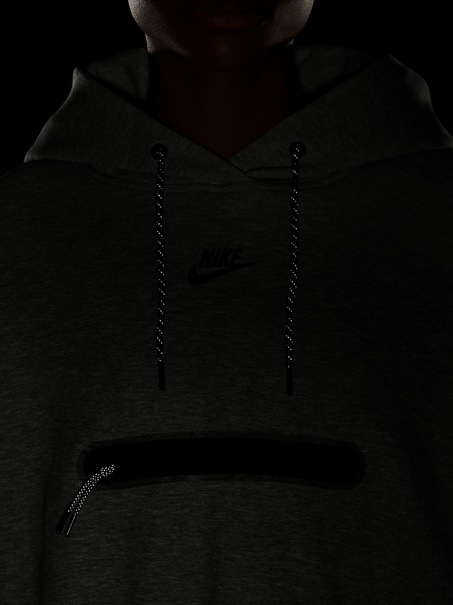 NIKE Суитшърт W TCH FLC ESSNL OOS PO HDY
