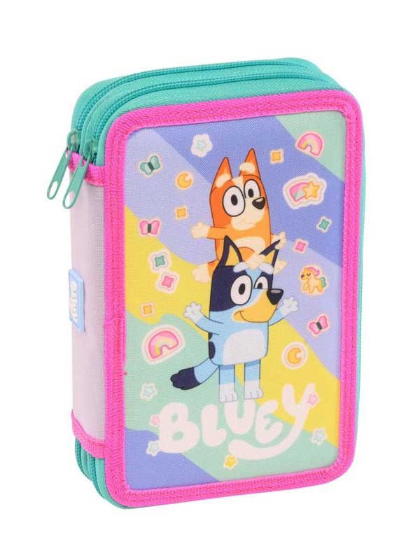 UWEAR Несесер със съдържание Bluey Stickers Rain