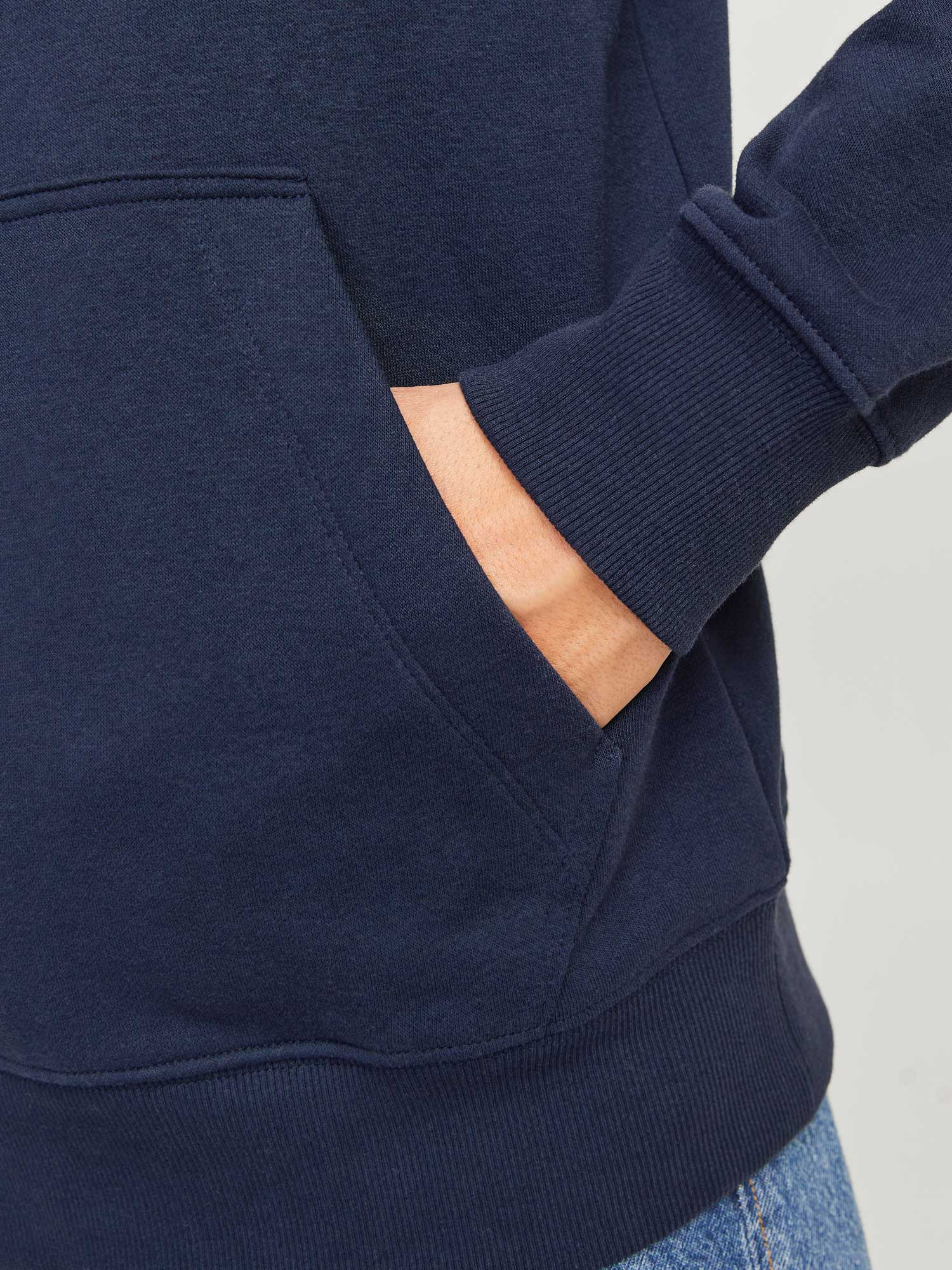 JACK & JONES Суитшърт JCOOUTDOOR LOGO SWEAT HOOD SN