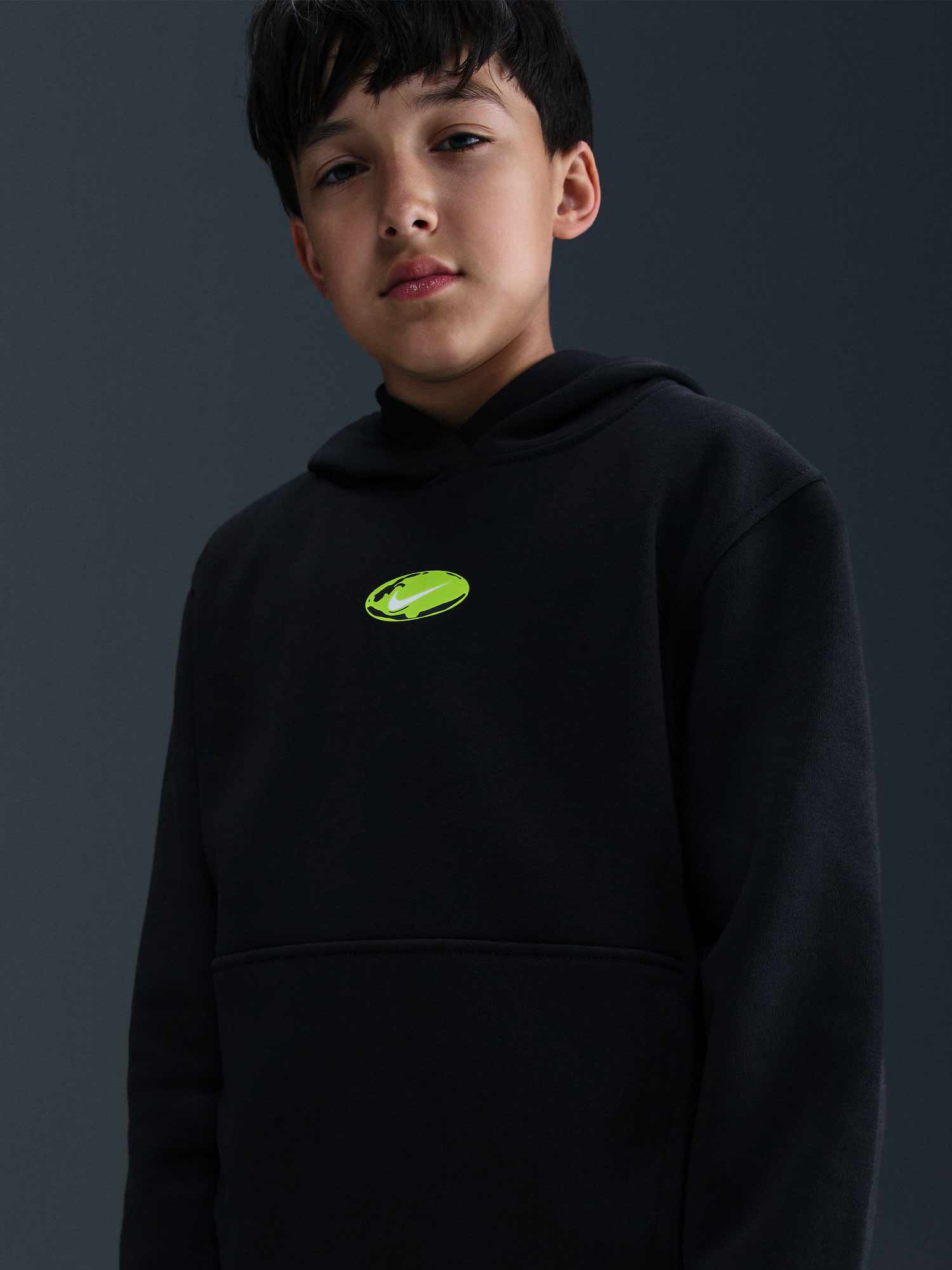 NIKE Суитшърт K NSW CLUB FLC HDY OC