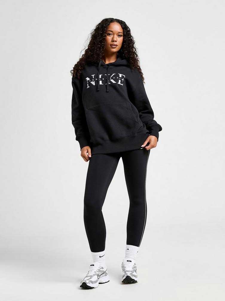 NIKE Суитшърт W NSW PHNX FLC PO HOOD GLS