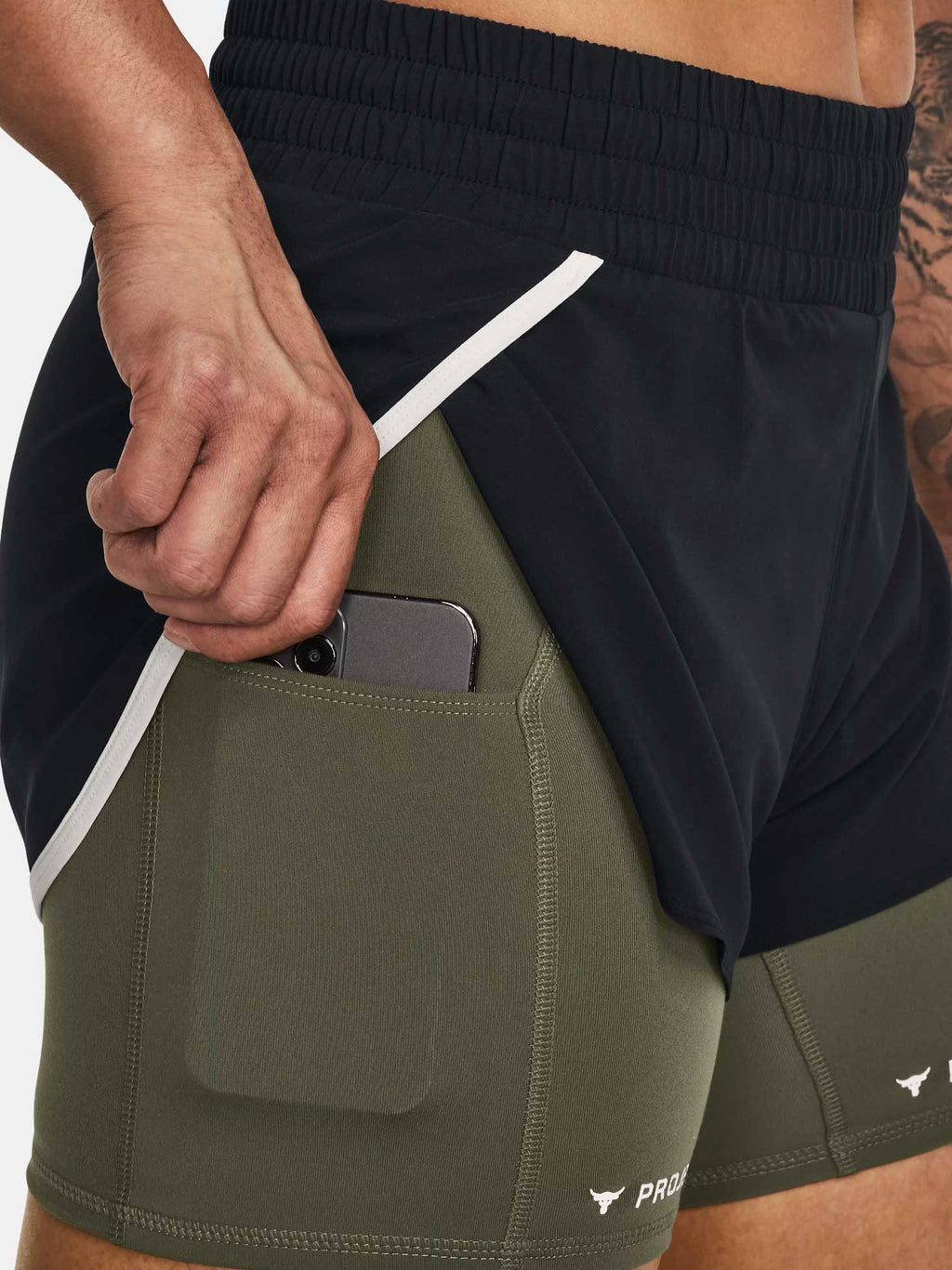 UNDER ARMOUR Къси панталони Pjt Rck Leg Day Flex