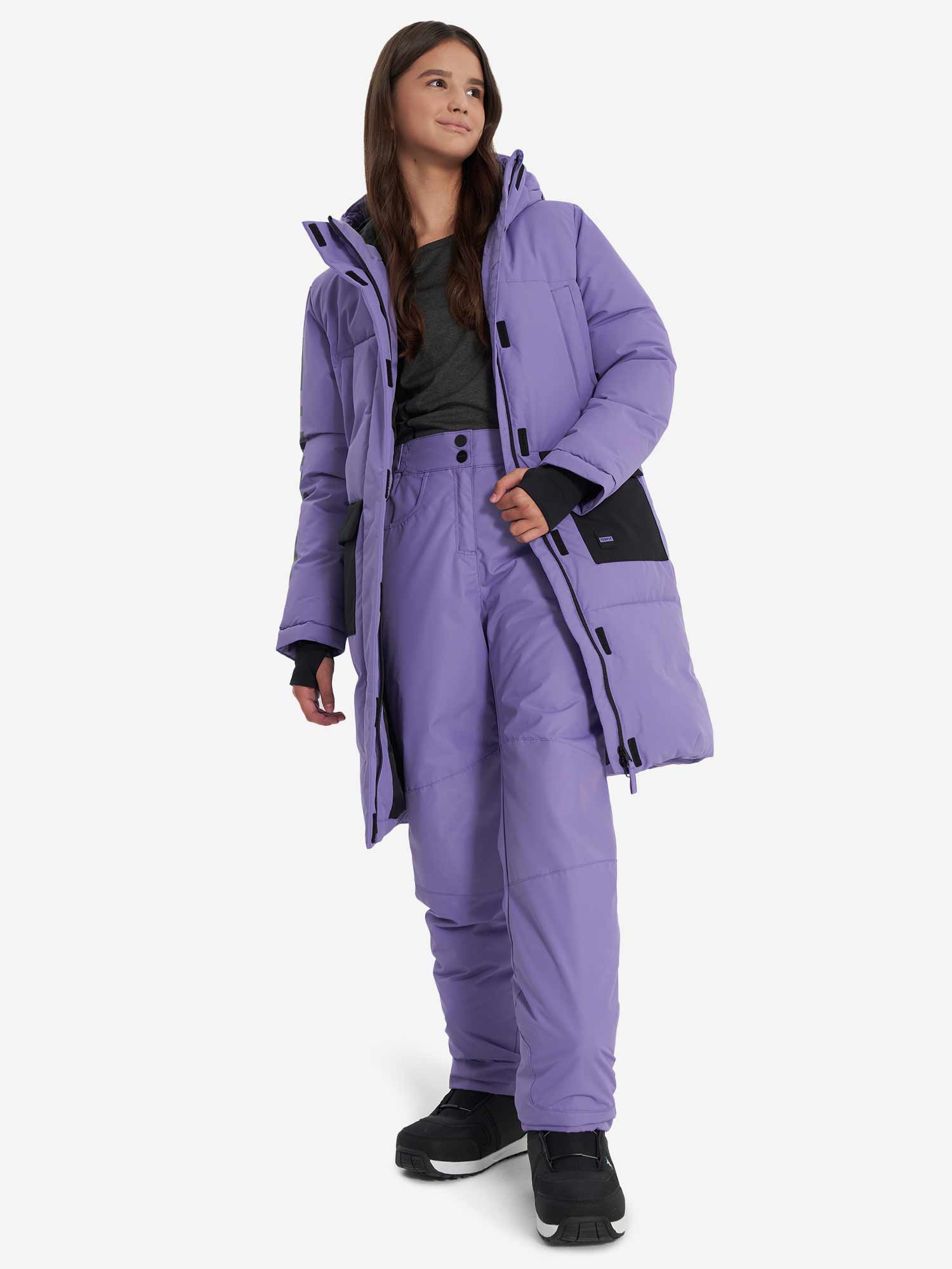 TERMIT Яке Snowboarding girl's fake down coat