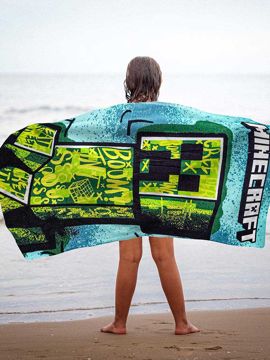 CERDA Плажна кърпа MINECRAFT