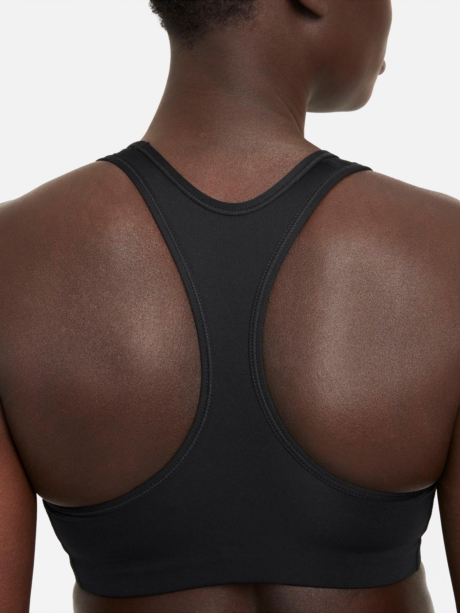 NIKE Спортен сутиен W DF SWSH CB FUTURA GX BRA