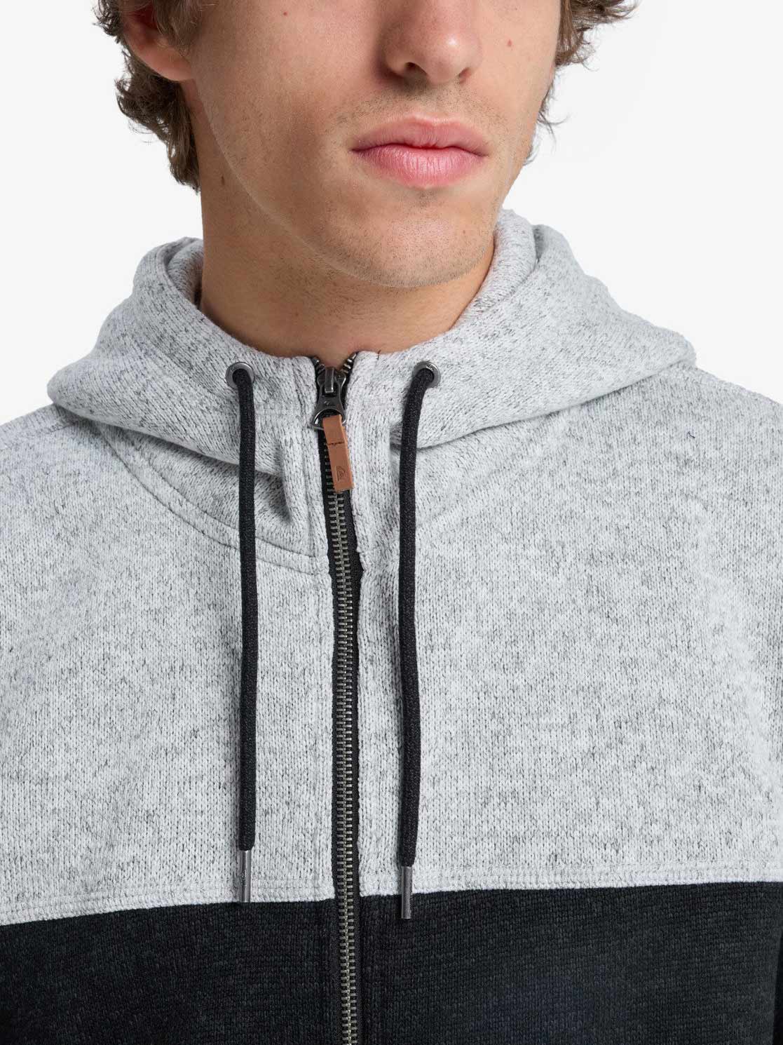 QUIKSILVER Суитшърт KELLER BLOCK ZIP