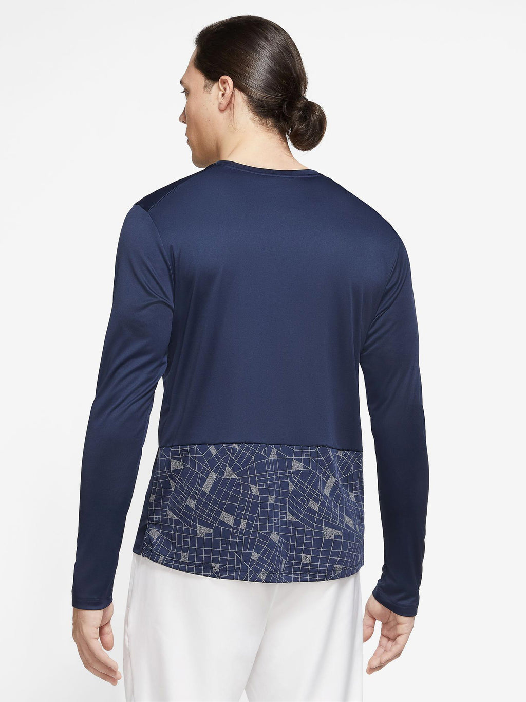 NIKE Блуза M DF MILER RN DVN FLASH LS